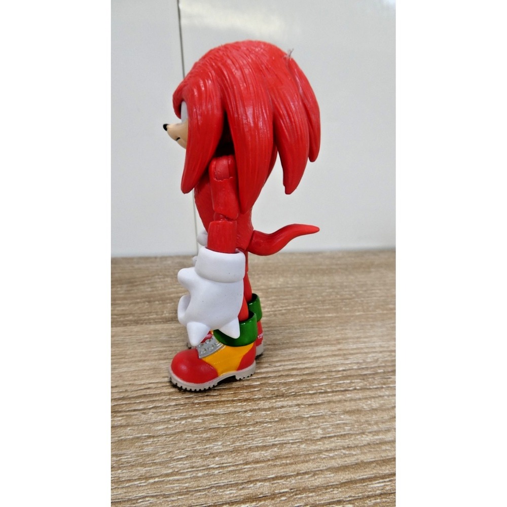 Jakks Pacific Knuckles action figure 4" SONIC 2 THE MOVIE Series Loose - Picture 4 of 5